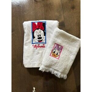 Disney Minnie and Daisy towel set Vintage